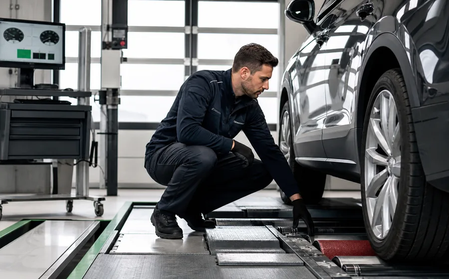 Centre autrichien d inspection vehicule avec controles de securite professionnels